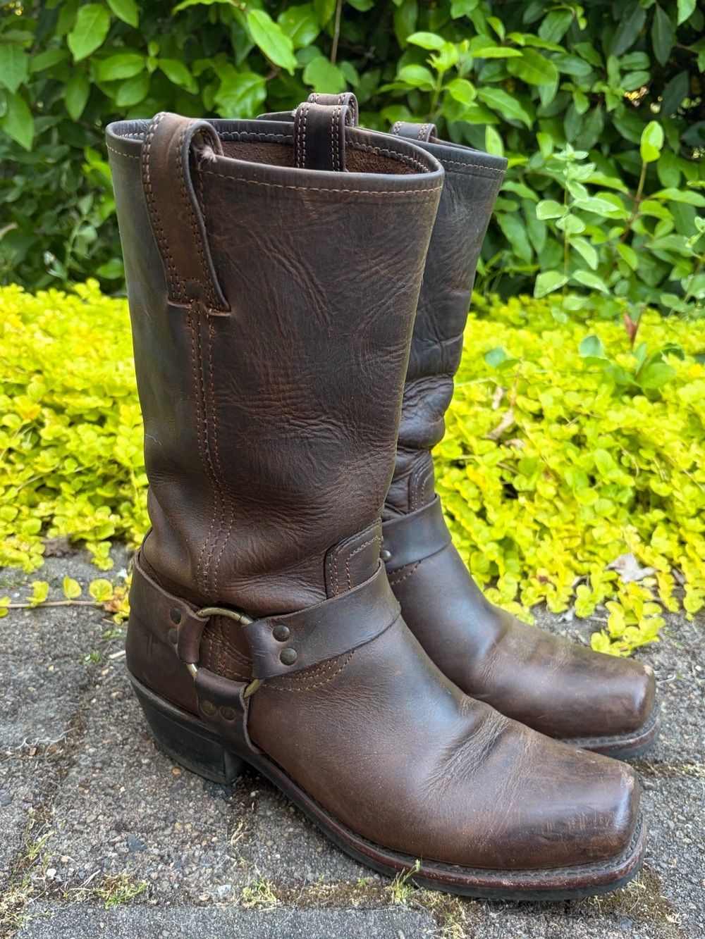 Frye Harness Boots - Picture 2 of 8